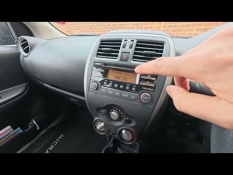 Nissan Micra K13 Radio Code Enter after Locked for 60 minutes - UNLOCKED