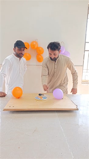 Balloon Challenge 🎉 Purple 🆚 Orange | Who Wins? 😱