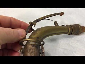 Vintage 1925 Conn Chu Berry Alto Saxophone for Restoration