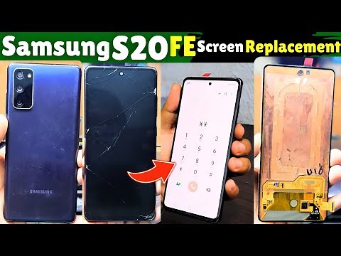 Samsung S20 FE Screen Replacement' How To Replace Samsung S20 Fe Front Screen' Galaxy S20 FE Display