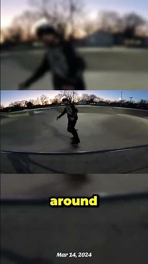 How to drop in on a skateboard