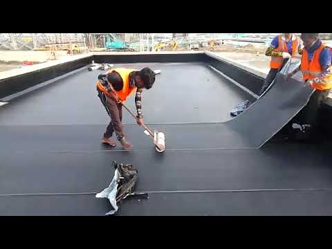 How to Install a Self-Adhesive Bituminous Membrane for Waterproofing - DIY Guide