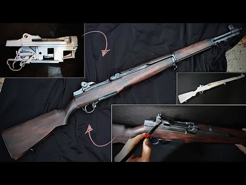 How to make M1 Garand from battlefield. [3d printer and painting]