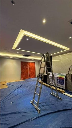 installing cove light and cctv