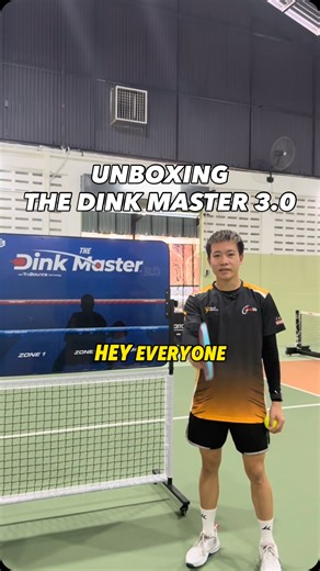 OneVo Pickleboltz on Instagram: "No partner? No problem! Meet your new best friend: The Dink Master 3.0 🎾 Say hello to the Dink Master 3.0!🥒There are two side, one side for speed, one side for control. It never misses a shot and it’s always ready to drill. Whether you’re working on your “Fast Hands”or mastering that “Soft Feel”, this is the ultimate tool to level up your game. 📍 Join us at our traning sessions / drilling sessions to try it out!😍 #onevo #pickleball #pickleballtraining #unboxi