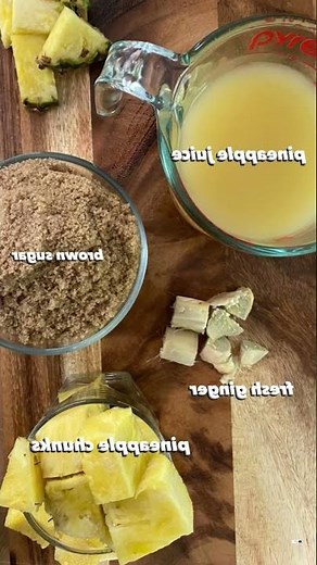 Brown Sugar Pineapple Syrup for Cocktails