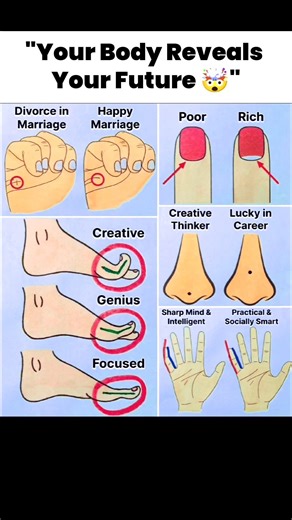 "Your Body Reveals Your Future 🤯" Knowledge by Mk