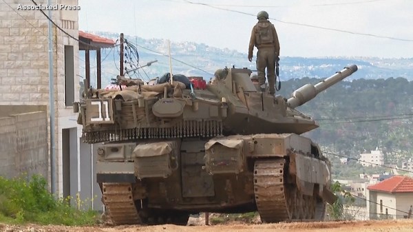 Video Shows Israeli Tank Advancing Into The West Bank