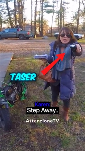 Karen Went Crazy After Biker