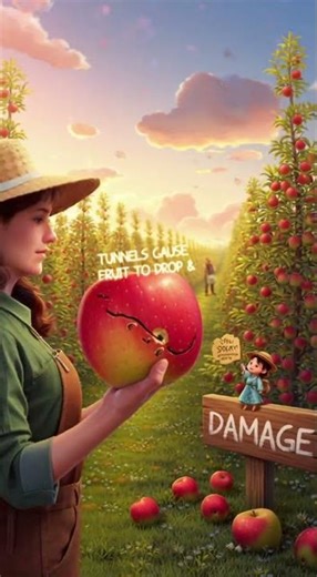 The apple maggot’s true power isn’t just what it destroys — it’s how quietly it does it. #apple