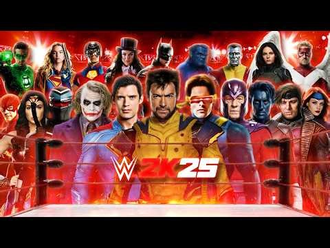 DC vs. X-Men | Royal Rumble Match - WWE 2K25