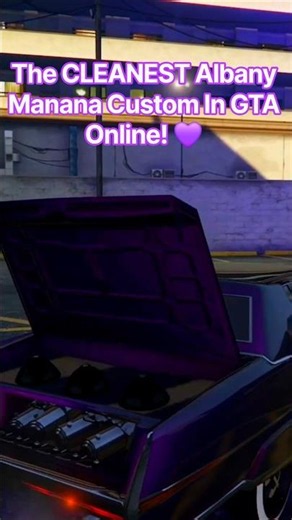 The CLEANEST Albany Manana Custom In GTA Online! 💜