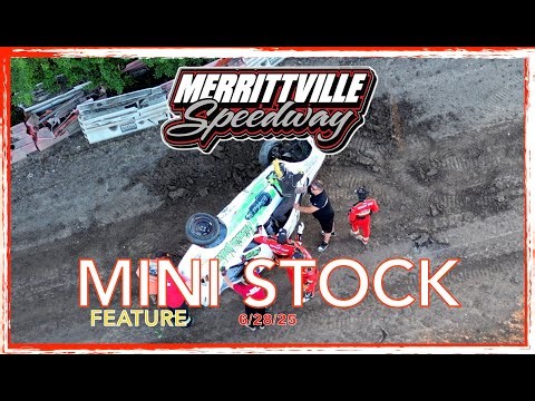 6/28/25 4 CYL MINI STOCK FEATURE DIRT RACE - 16 LAPS 🏁 Merrittville Speedway