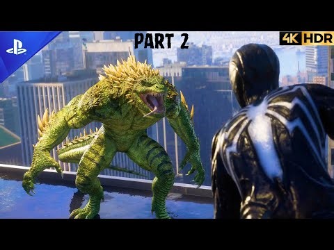 PS5 Spider Man 2 – Venom vs Lizard Chase Fight ULTRA Realistic Graphics Gameplay 4K 60FPS HDR Part
