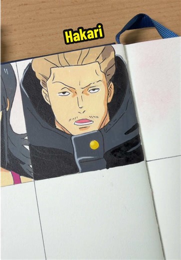 ASMR Acrylic Painting of Hakari from Jujutsu Kaisen