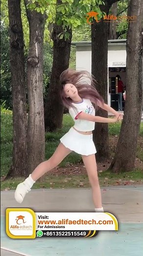 Beautiful Outdoor Dance Performance by International School Student