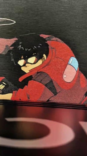 Akira custom tee by Galaxy Graphics Printed on the Ricoh Ri 4000 for bold detail & premium quality