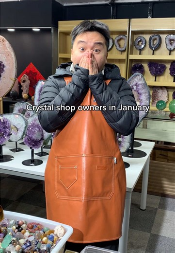 Why are sales so slow in January😩 #crystalshop #smallbusiness #affordable