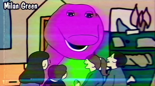 Barney Doll Wink HomeMade 117 (Blues Clues Edition)💙 @Steve Burns