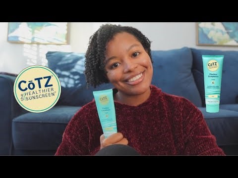 SUNSCREEN Review: COTZ Mineral Sunscreen SPF 50 Demo on Oily Acne-Prone Skin