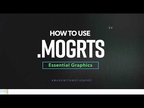 How to Install Multiple .Mogrt Files in Premiere Pro (Mac & Windows) | Motion Pro V2