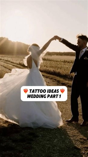 Wedding tattoo ideas ❤️‍🔥 #tattoo #wedding #couplegoals #tattootiktok #weddingvibes