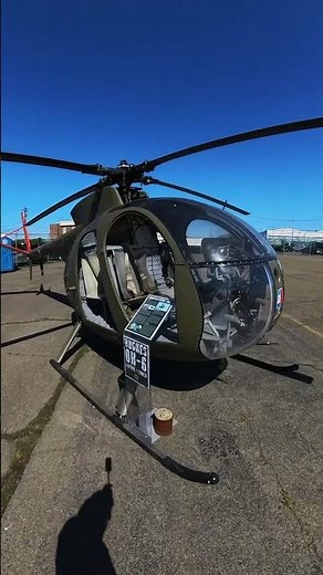 1967 Hughes OH-6A “Cayuse” (67-16477) helicopter walkaround