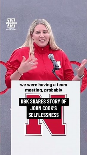 DBK shares a story of John Cook's love for the Nebraska volleyball team | #GBR #Huskers