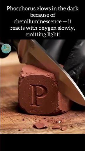 Phosphorus ASMR 🌟 | The Element That Glows in the Dark | Chemistry Element Series