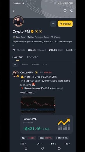 How to Follow Someone in Binance Application
