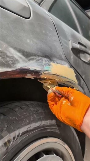 Restoring grandpas old Mercedes #mechanic #repair #mercedes #classiccar #bodywork #restoration #diy