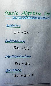 Algebra Basics Explained | Start from Zero #BasicAlgebra #Algebra #AlgebraBasics #MathLearning #EasyMath #MathConcepts #BeginnerMath #StudentLife #SchoolMath #ExamPreparation #LearnMath #Education #MathVideo #StudyTips #FoundationMath #fblifestyle #unstoapablestudy #unstoapablestudy0111 #mathtricks #MathTricksTutorial | Unstoapablestudy0111