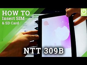 How to Insert Micro SD in NTT 309B - Install Memory Card in NTT