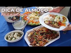 Dica de almoço fácil e saboroso
