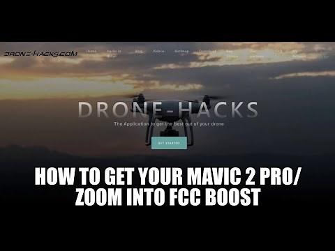 How to enable FCC Boost mode on your Mavic 2 using DroneHacks!