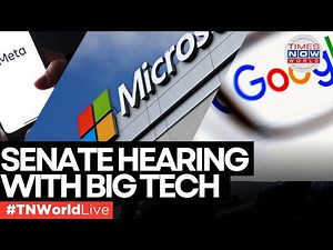 US News LIVE: Senate Hearing on Foreign Election Threats with Big Tech Executives | Times Now World
