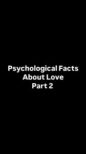 Psychological Facts About Love part 2 | Neta Mom's