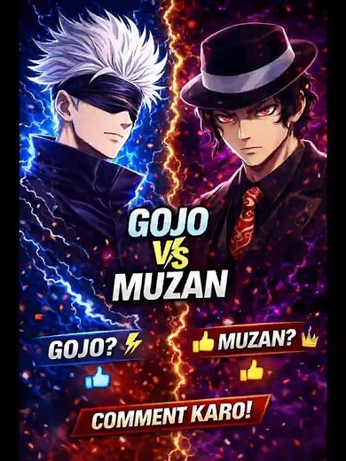 Gojo vs Muzan 🔥 Who Wins?