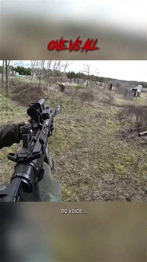 ONE VS ALL on the field #airsoft #gameplay