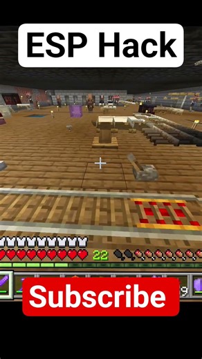 Minecraft Players LOVE This AMAZING Esp Hack #minecraft #shorts