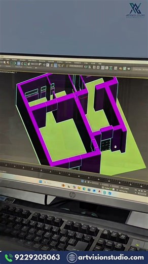 Architectural Planning & 3D Modeling Process 🖥️🏗️ #3ddesign