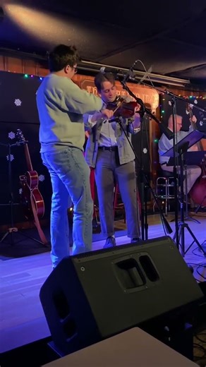 “Jerusalem Ridge” at the Station Inn with RADIOLA featuring Sam Lock! #bluegrass #fiddle #nashville