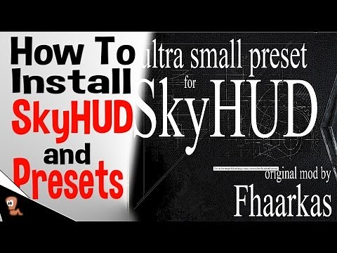 Skyrim Mods #103 (SE) - How to install SkyHUD and Presets