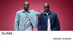 771K views · 24K reactions | Legendary hip hop duo Clipse (Pusha T and Malice) storm the COLORS stage with a menacing, no-holds-barred performance of ‘Ace Trumpets’, the commanding lead single from their long-awaited album ‘Let God Sort Em Out’. Set reminder for the premiere: https://colors.lnk.to/clipse1526 | COLORS | Facebook
