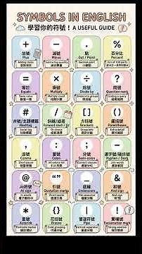 [You've been using them wrong all along! Understand the true usage of 23 English symbols at once ...
