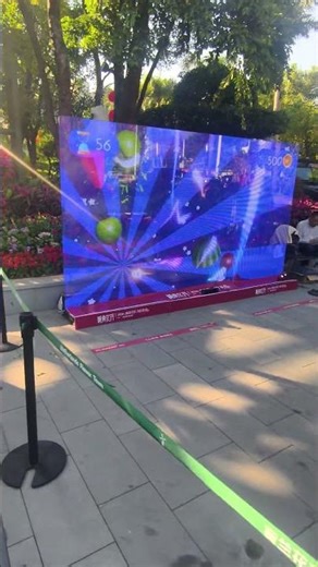 Interactive Transparent LED Mesh Display | Build Immersive Spaces