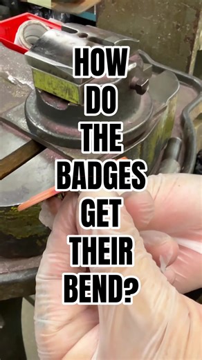 How Badges Are Made: The Art of Metalworking