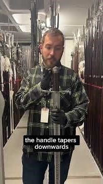 The 500-Year-Old Sword That Threatens to Mince You 🗡️ #sword #medieval #history