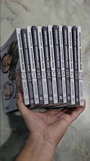 Deadman wonderland 1 to 13 vol set #youtubeshorts #manga #comics #shortsfeed #fypシ゚viral