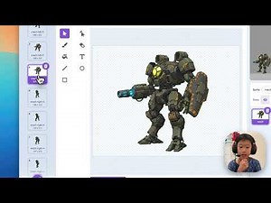 Building an AWESOME Flying Mech Robot in SCRATCH!